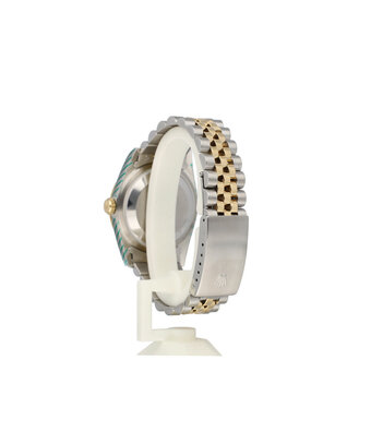 Rolex Datejust 36 NEW ROLEX SERVICE - 1991 | steel - gold champagne tight Jubilee X-serial