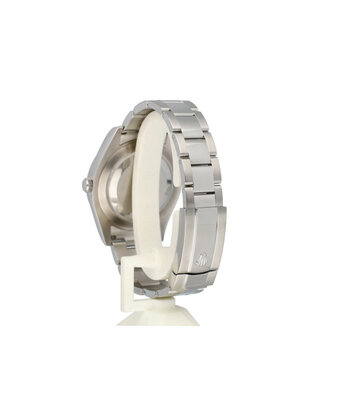 Rolex Datejust II 41 steel silver domed Oyster 2018 box + papers