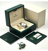 Rolex Datejust II 41 steel silver domed Oyster 2018 box + papers