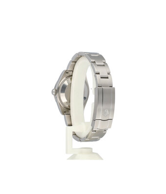 Rolex Oyster Perpetual 31 steel pink - rose - fuchsia sunburst Oyster 2021 B+P | NEW ROLEX SERVI