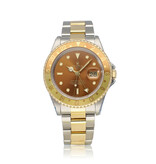 Rolex GMT-Master II 40 NEW ROLEX SERVICE | Tiger Eye 1993 B+P | steel - yellow gold Oyster