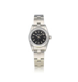 Rolex Oyster Perpetual 24 steel black explorer Oyster 1997 + papers