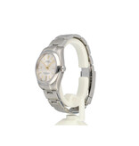 Rolex Oyster Perpetual 34 steel silver domed Oyster 2021 box + papers