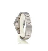 Rolex Oyster Perpetual 34 steel silver domed Oyster 2021 box + papers