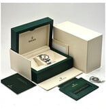 Rolex Oyster Perpetual 34 steel silver domed Oyster 2021 box + papers