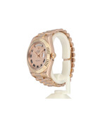 Rolex Day-Date II 41 rose gold concentric roman President 2010 box + papers
