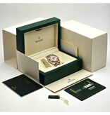 Rolex Day-Date II 41 rose gold concentric roman President 2010 box + papers
