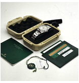 Rolex Datejust 36 steel silver deco arab mesh Oyster 2017 + papers