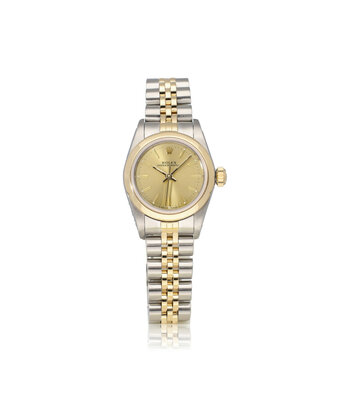 Rolex Oyster Perpetual 24 NEW ROLEX SERVICE - 1989 | steel - yellow gold Jubilee