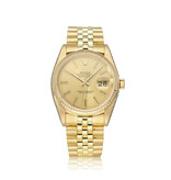 Rolex Datejust 36 NEW ROLEX SERVICE | yellow gold champagne tight Jubilee - 1981