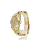 Rolex Datejust 36 NEW ROLEX SERVICE | yellow gold champagne tight Jubilee - 1981