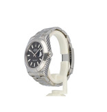 Rolex Datejust II 41 steel black Oyster 2015 B+P | NEW ROLEX SERVICE