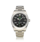 Rolex Air-king 40 steel black domed Oyster