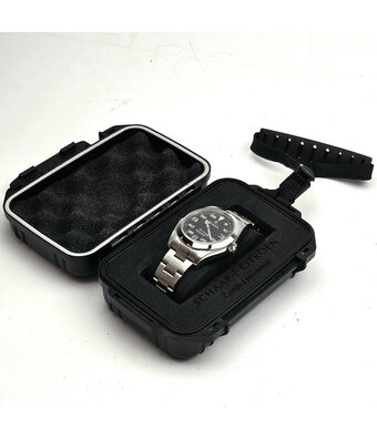 Rolex Air-king 40 steel black domed Oyster