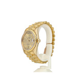 Rolex Day-Date 36 bark yellow gold champagne President L-serial - 1989