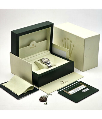 Rolex Datejust 31 steel - white gold diamond computer Jubilee diamond 2010 box + papers