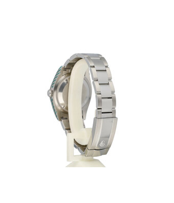 Rolex Datejust 36 NEW ROLEX SERVICE - 2019 B+P | steel - white gold blue Oyster