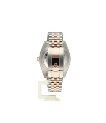 Rolex Datejust 41 - 2024 box + papers | steel - rose gold sundust - pink Jubilee