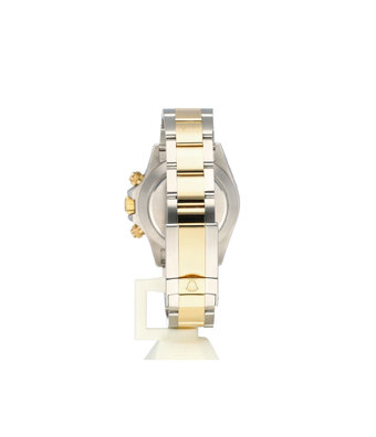 Rolex Daytona   steel - gold black MOP - pearl - tahitian 2003 box + papers