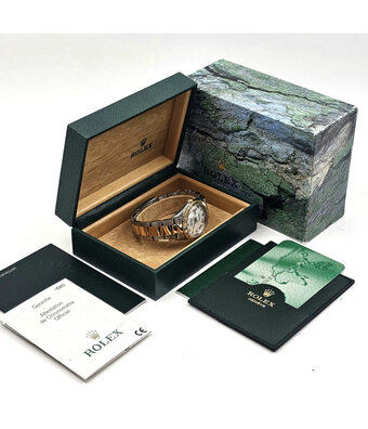 Rolex Datejust 36 Turn-o-graph 2003 box + papers | steel - yellow gold Oyster