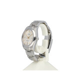 Rolex Oyster Perpetual 34 steel silver domed Oyster 2021 box + papers