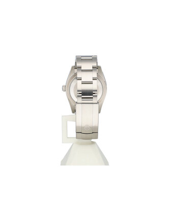 Rolex Oyster Perpetual 34 steel silver domed Oyster 2021 box + papers