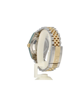 Rolex Datejust 36 NEW ROLEX SERVICE - 2020 B+P | steel - yellow gold fluted champagne Jubilee