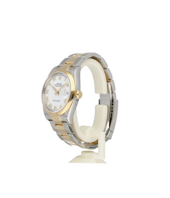 Rolex Datejust 36 2019 box + papers | steel - yellow gold white roman domed Oyster