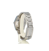 Rolex Datejust 36 NEW ROLEX SERVICE - 2016 B+P | steel - white gold diamond black Oyster