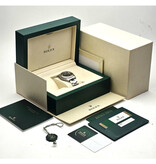 Rolex Datejust 36 NEW ROLEX SERVICE - 2016 B+P | steel - white gold diamond black Oyster