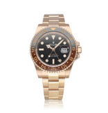 Rolex GMT-Master II 40 NEW ROLEX SERVICE - 2019 B+P | rose gold rootbeer Oyster