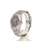 Rolex Datejust 41 NEW ROLEX SERVICE | Wimbledon 2019 B+P | steel - rose gold slate grey roman Oy