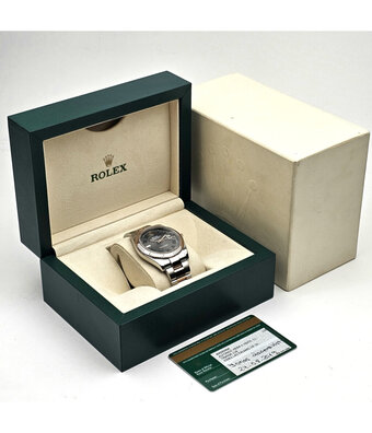 Rolex Datejust 41 NEW ROLEX SERVICE | Wimbledon 2019 B+P | steel - rose gold slate grey roman Oy