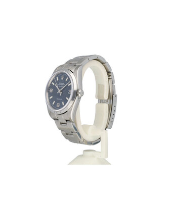 Rolex Air-king 40 NEW ROLEX SERVICE - 2005 box + papers | steel blue Oyster