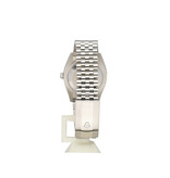 Rolex Datejust 36 NEW ROLEX SERVICE - 2022 B+P | steel - white gold blue Jubilee