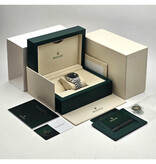 Rolex Datejust 36 NEW ROLEX SERVICE - 2022 B+P | steel - white gold blue Jubilee