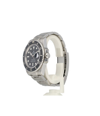 Rolex Submariner Date 40 NEW ROLEX SERVICE - 2017 box + papers | steel black ceramic