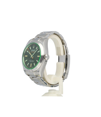 Rolex Milgauss 40 2023 box + papers | steel black orange - green - GV Oyster