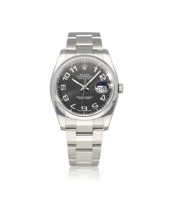 Rolex Datejust 36 concentric 2020 box + papers |steel black domed Oyster