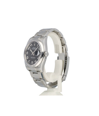 Rolex Datejust 36 concentric 2020 box + papers |steel black domed Oyster