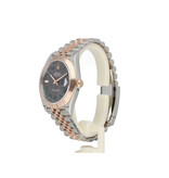 Rolex Datejust 41 NEW ROLEX SERVICE  - 2019 B+P | steel - rose gold grey roman Wimbledon Jubilee