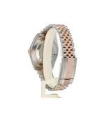 Rolex Datejust 41 NEW ROLEX SERVICE  - 2019 B+P | steel - rose gold grey roman Wimbledon Jubilee