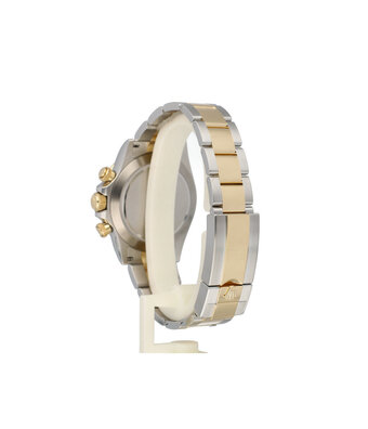 Rolex Daytona  40 NEW ROLEX SERVICE - 2020 B+P | steel - gold champagne diamond