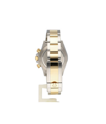 Rolex Daytona  40 NEW ROLEX SERVICE - 2020 B+P | steel - gold champagne diamond