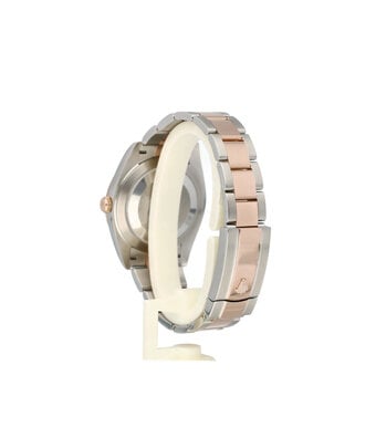 Rolex Datejust 41 NEW ROLEX SERVICE - 2017 B+P | steel - rose gold sundust - pink Oyster