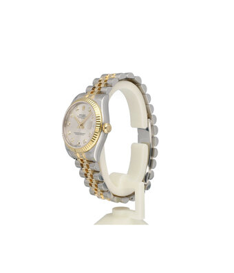 Rolex Datejust 31 NEW ROLEX SERVICE - 2017 B+P | steel - gold silver diamond Jubilee