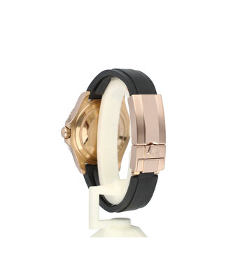 Rolex Yacht-master 37 2017 box + papers | rose gold medium - midsize Oysterflex / rubber