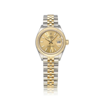 Lady-Datejust 28 2024 B+P | steel - yellow gold Jubilee champagne