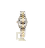 Rolex Datejust  2015 B+P | steel - yellow gold floral champagne concealed Jubilee