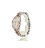 Rolex Datejust 31 2018 B+P | steel - rose gold silver factory diamond dial Jubilee